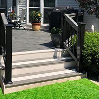 Armadillo Steel Wool/Black 2x4 Rail System